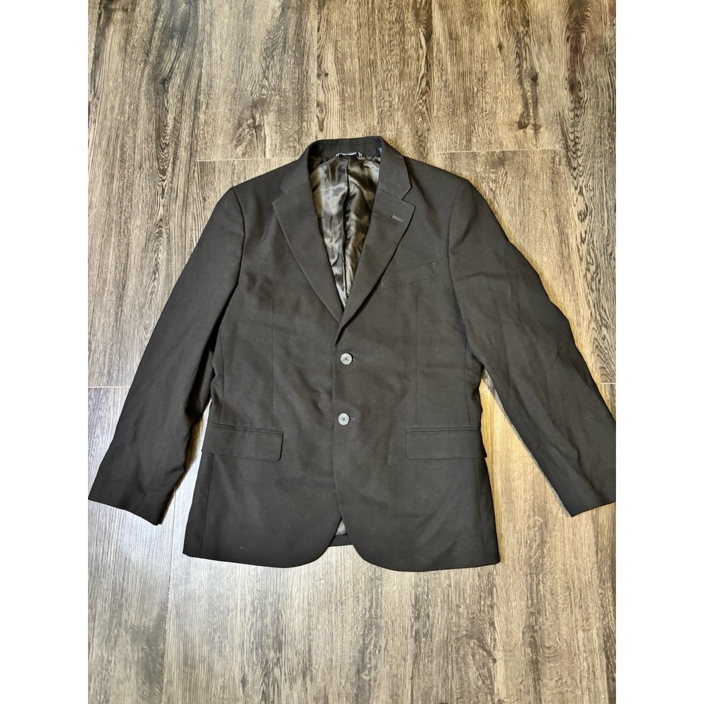 Nautica Men's Modern Fit Active Stretch Blazer Sport Coat Jacket Black 38 S